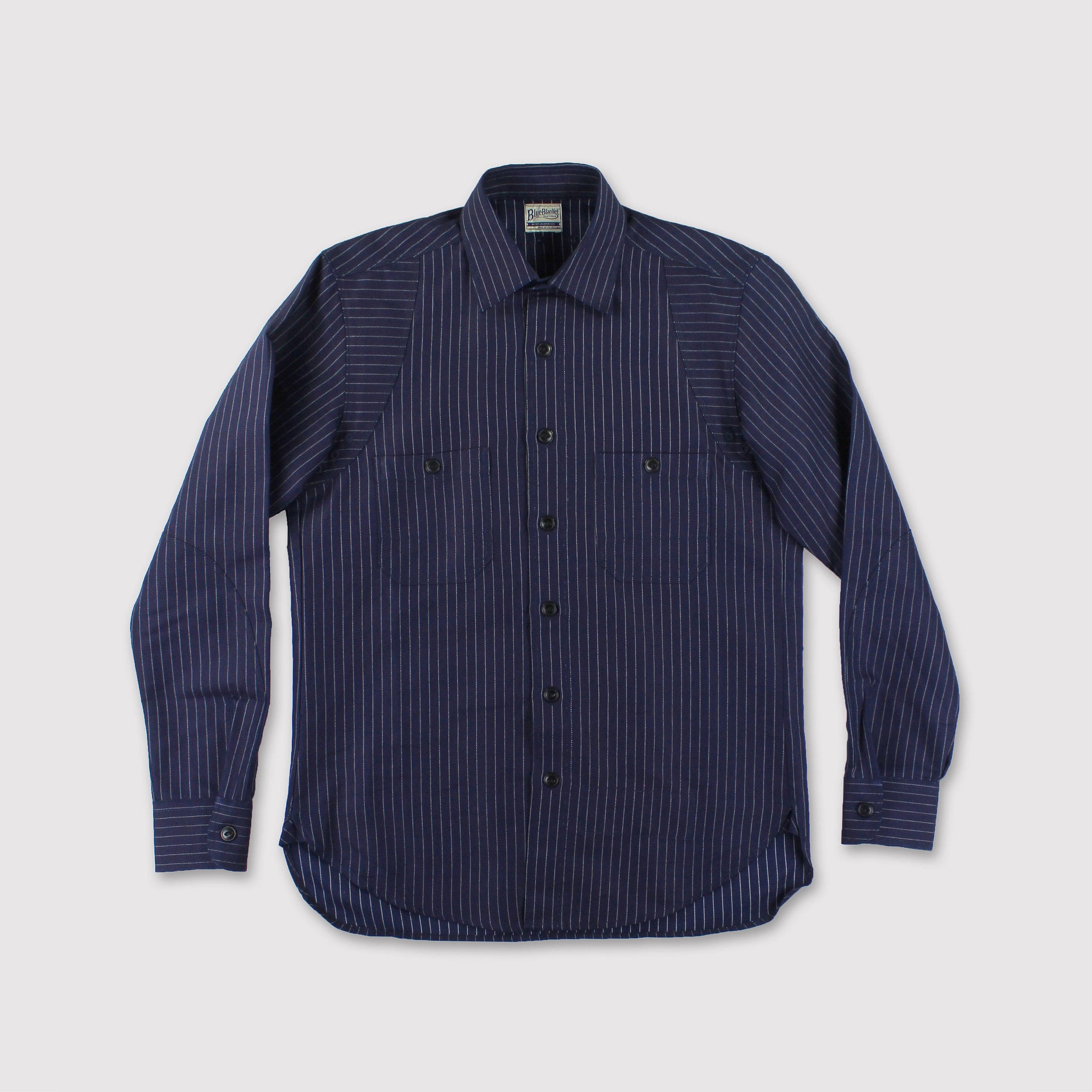 Blueblanketjeans Wabash S13 Shirt – Blue INDIGO- Blanket -PURE IT72 Work
